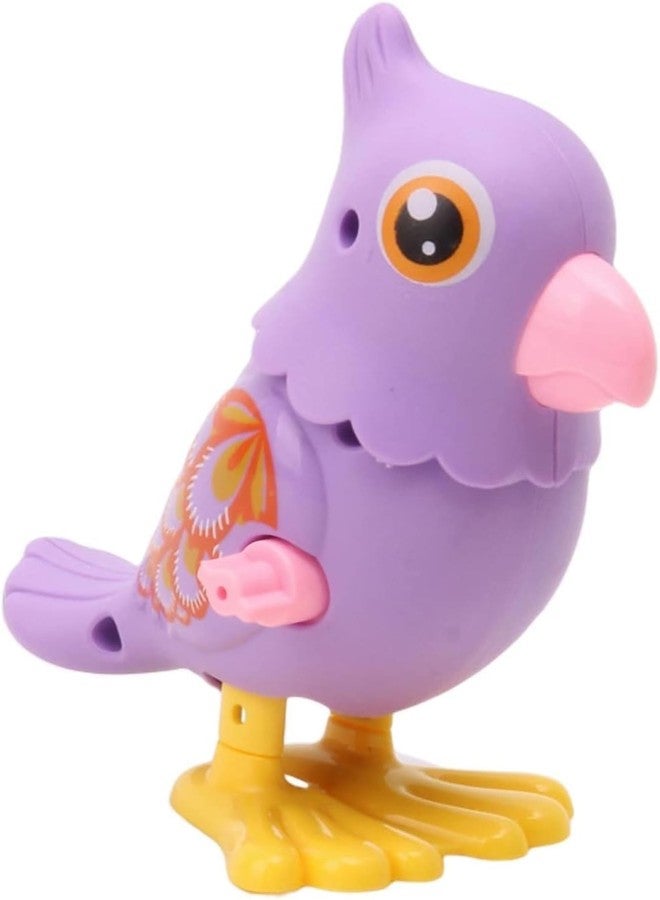acrown Cute Animal Toys for Kids Sensory Worm Animal Wind up Colorful Toy Insect Figurines for Boys and Girls Multicolor (Bird) - Image 1